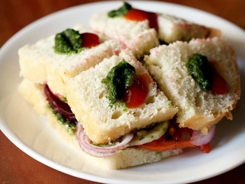 Bombay veg sandwich recipe