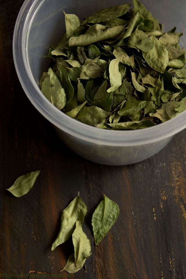 how to preserve curry leaves