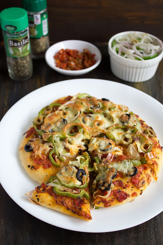 pizza recipe | homemade pizza recipe | vegetable pizza recipe