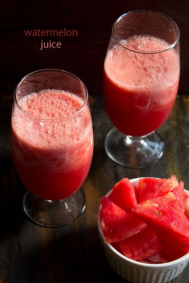 Make Fresh Watermelon Juice At Home From Subulussalam City