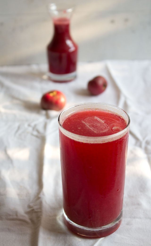 kokum juice served in a glass