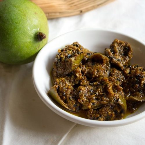 mango pickle recipe, aam ka achar recipe