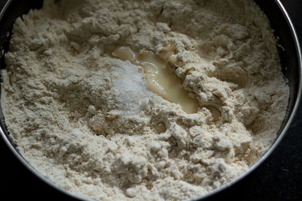 flour in a bowl