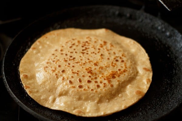 flip the paneer paratha