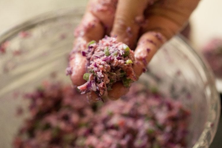 making veg manchurian gravy recipe