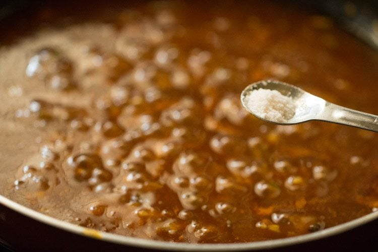 veg manchurian gravy recipe