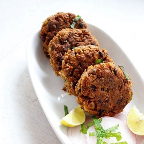 veg shammi kabab recipe, chana kabab recipe