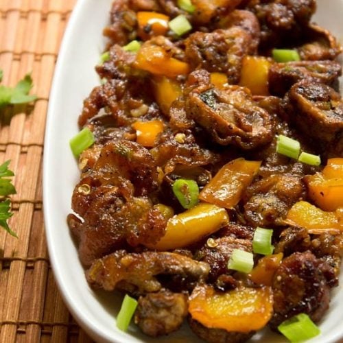 Mushroom Manchurian » Dassana's Veg Recipes