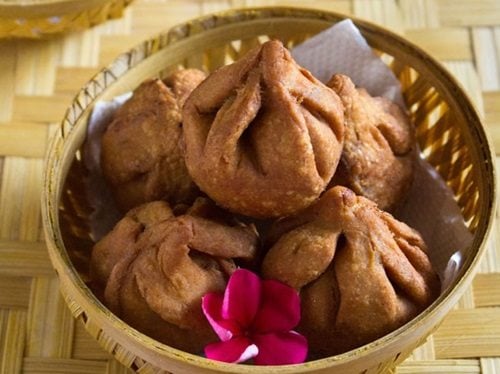 fried modak recipe