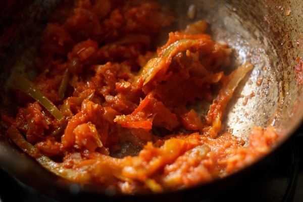 sautéing bell peppers