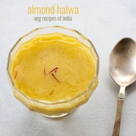 badam halwa recipe, badam ka halwa recipe