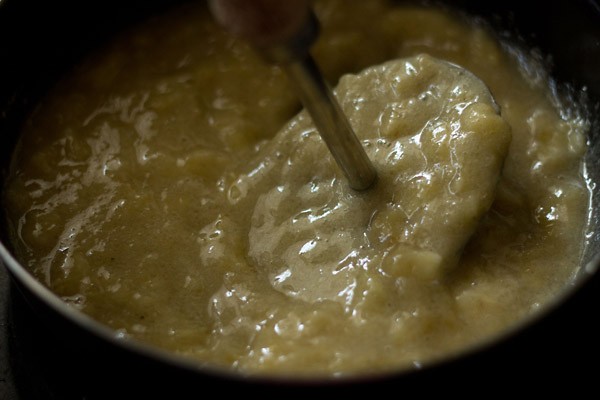 mashed bananas for banana bread recipe