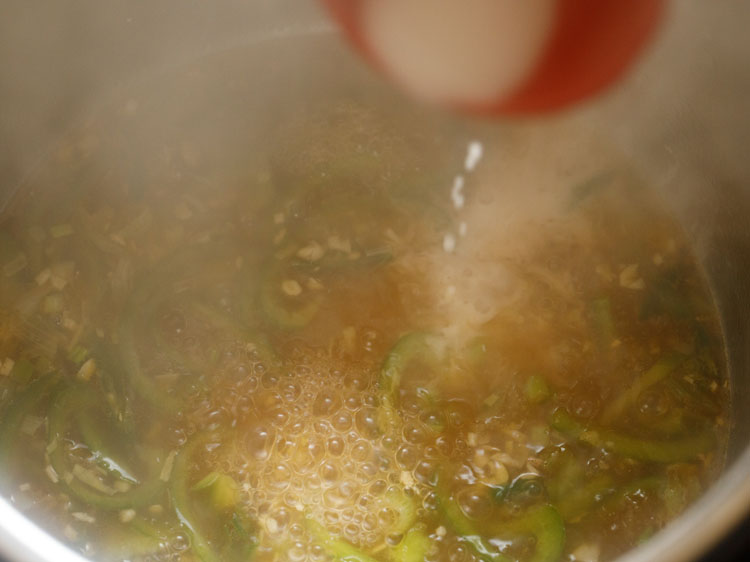 Add the tapioca starch paste