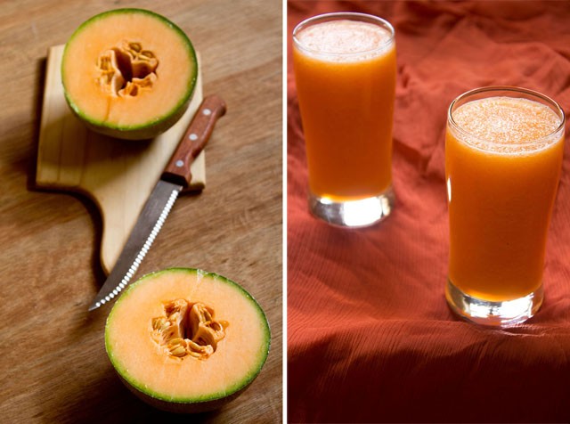 musk melon juice recipe kharbuja juice how to make musk melon juice