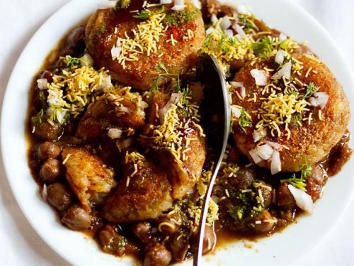 aloo tikki chole recipe