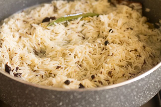 making jeera rice recipe