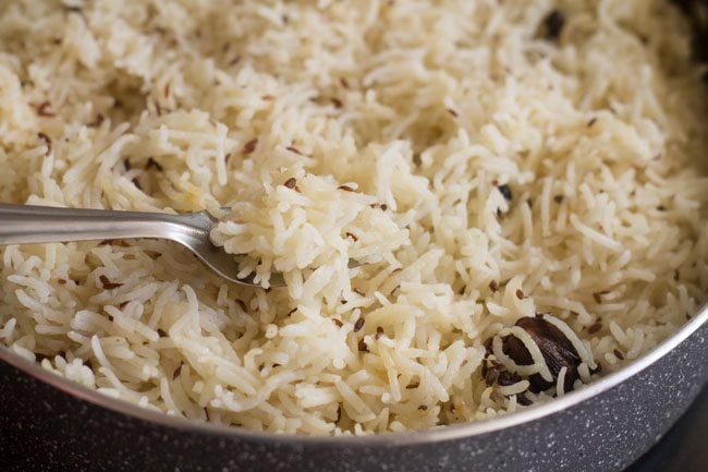 jeera rice recipe, easy cumin rice recipe, easy jeera rice