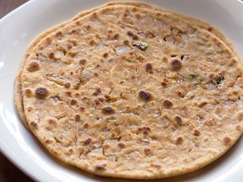 onion paratha recipe