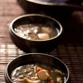 thai veg tofu soup