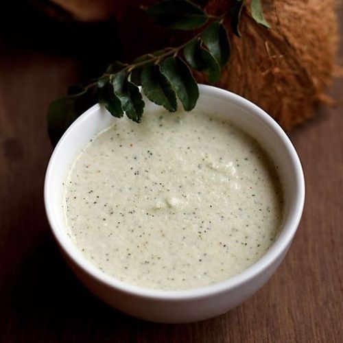 coconut chutney recipe, quick idli dosa chutney recipe