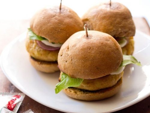 aloo tikki burger recipe