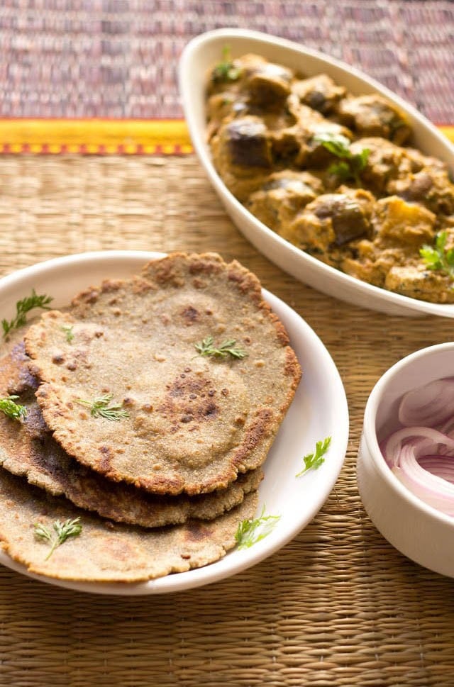 bajra roti recipe, bajra bhakri recipe