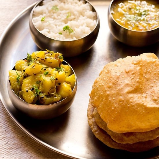 Puri Bhaji Recipe Puri Bhaji Recipe
