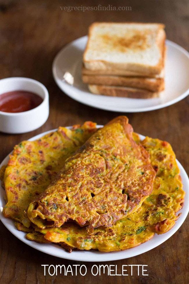 tomato omelette recipe
