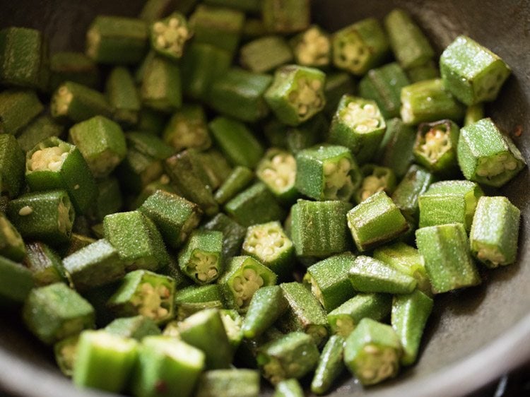 sautéed bhindi. 