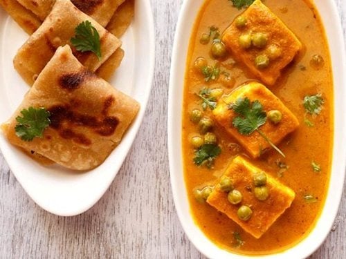 matar paneer recipe