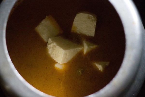 matar paneer recipe, mutter paneer recipe