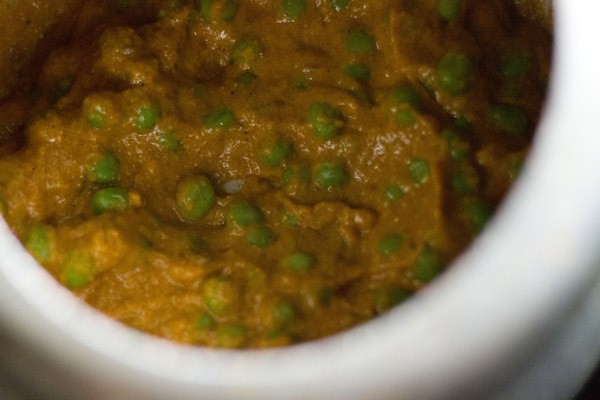 making matar paneer recipe