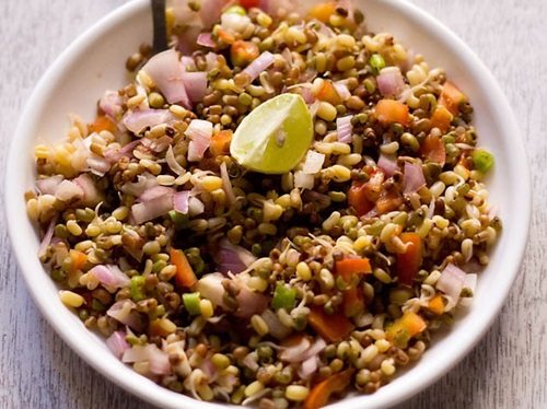moong sprouts salad recipe