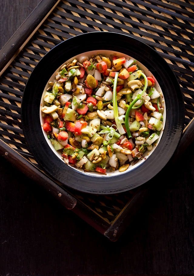 veg salad, vegetable salad
