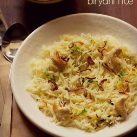 biryani rice recipe, biryani chawal recipe