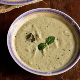 mint coconut chutney recipe