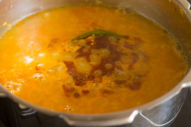 making moong dal recipe