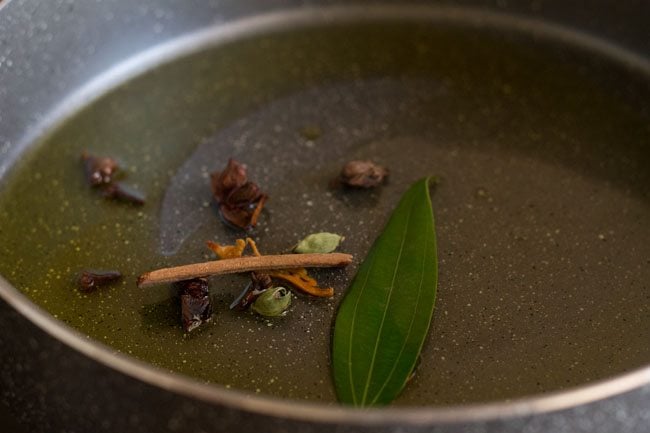 spices for palak biryani