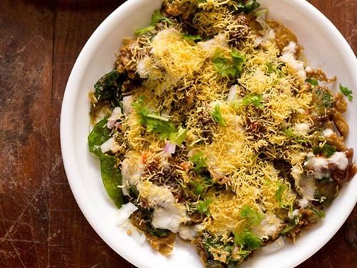 spinach chaat recipe