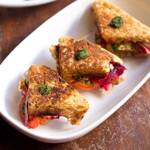 paneer sandwich recipe