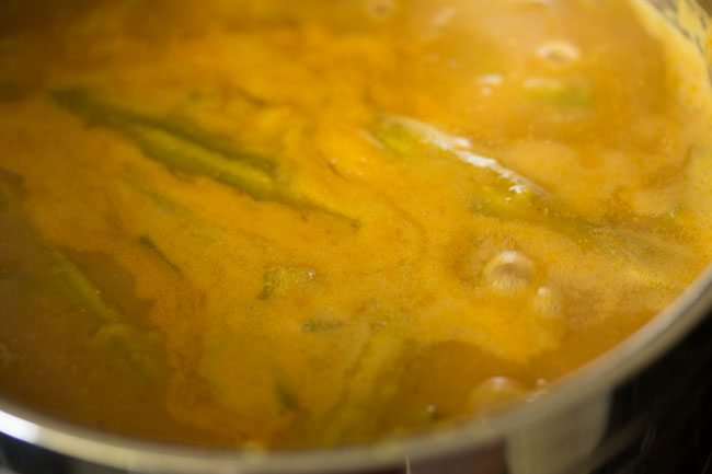 mixing udupi sambar in oan