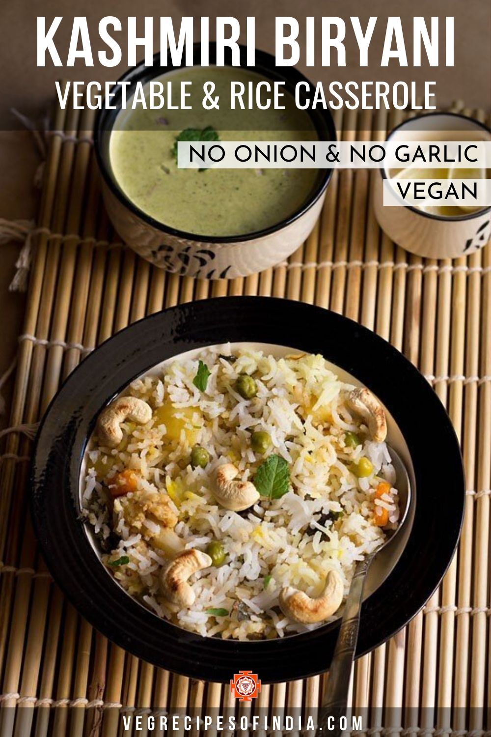 Kashmiri Biryani (with vegetables)