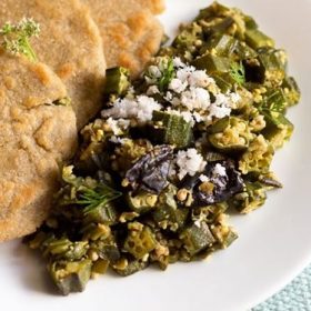 bhindi nariyal sabzi recipe