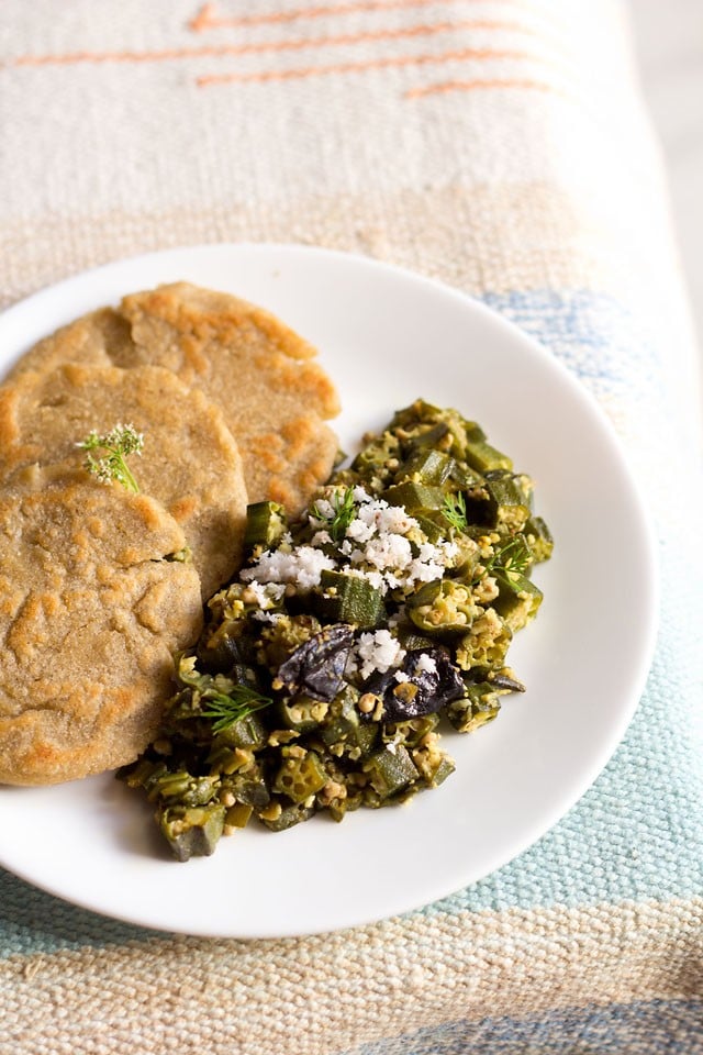 bhindi bhaji recipe, how to make bhindi bhaji | easy bhindi ki sabzi recipe