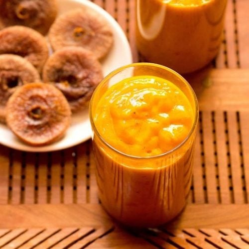 mango banana figs smoothie recipe