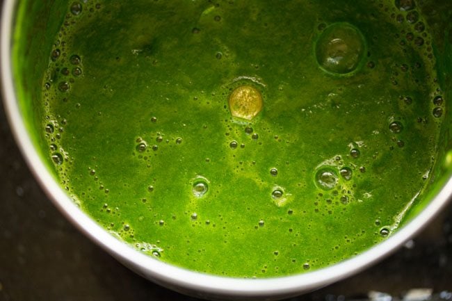 palak puree