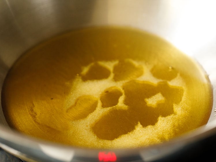 ghee being melted