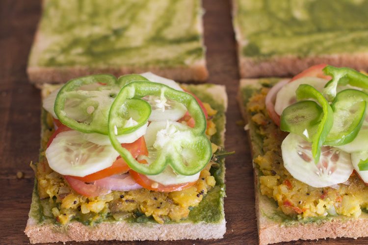 Sandwich India Street Food Oil Sandwich India Street Food Oil