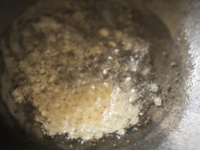 frying urad dal. 