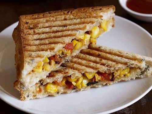 corn sandwich